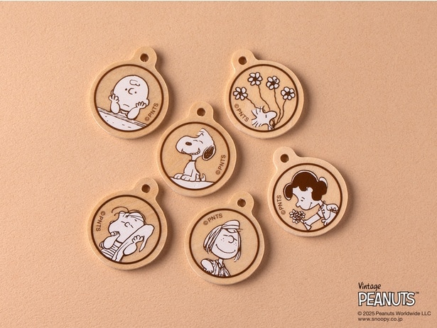 ウッドチャームは全6種類