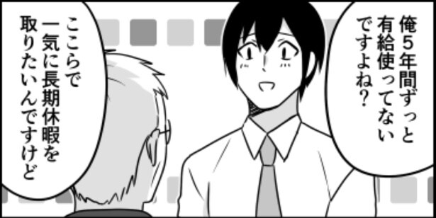 有給消化は計画的に。01
