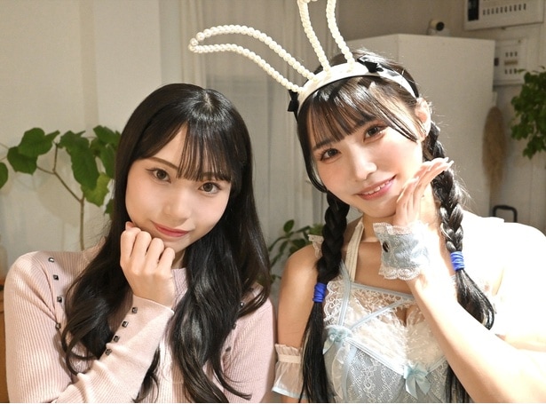 お互いの写真集のことをいろんな意味ですごいと褒めあったGigiL伊織芽衣さんと元NGT48川越紗彩さん