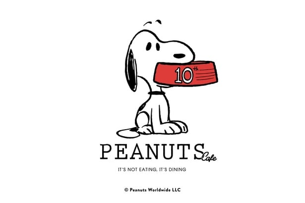 10周年を迎えたPEANUTS Cafe。年間を通してスペシャルメニューや限定アイテム、イベント施策を展開予定
