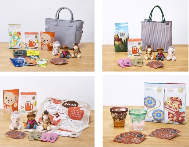 タリーズの各店舗では販売されない、オンライン限定の福袋をチェック!