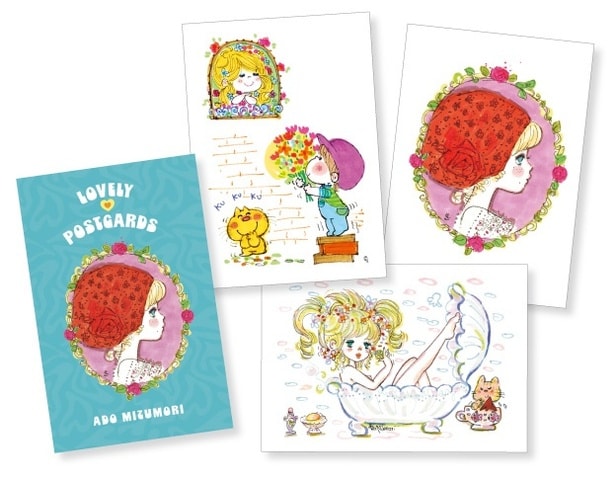 飾っても、送ってもカワイイ、キュートなポストカード