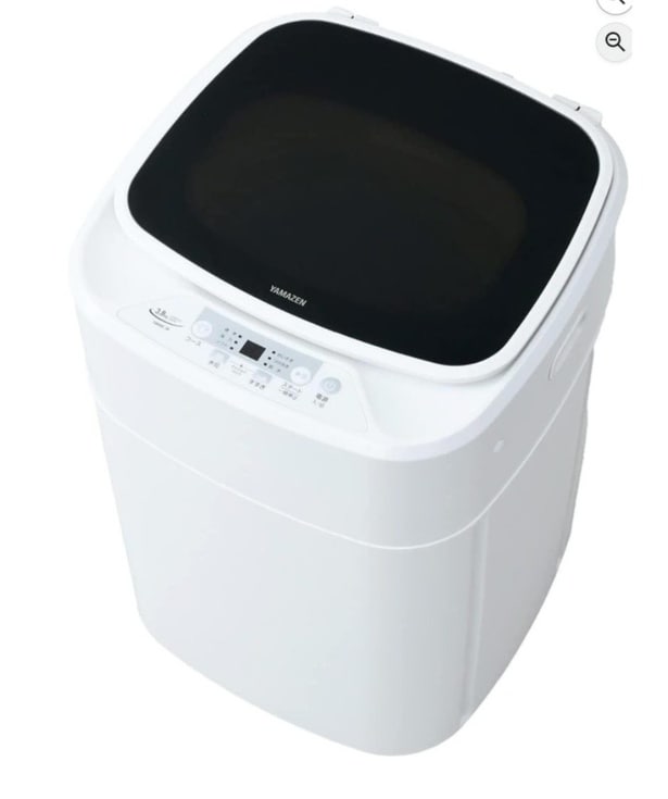 1人暮らしにもピッタリ。6コース搭載の節水コンパクトモデル【山善】の全自動洗濯機をAmazonでゲットしよう！