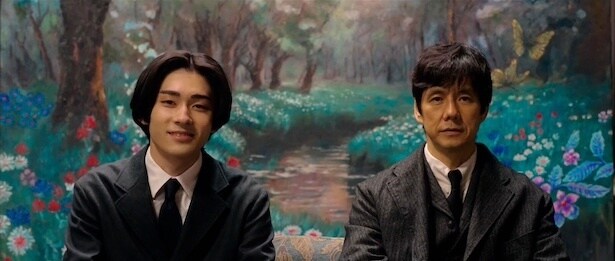 【写真】『人間標本』で親子役を演じた西島秀俊さんと市川染五郎さん