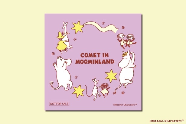 「コメット イン ムーミンランド」限定デザインのステッカー※画像はイメージ