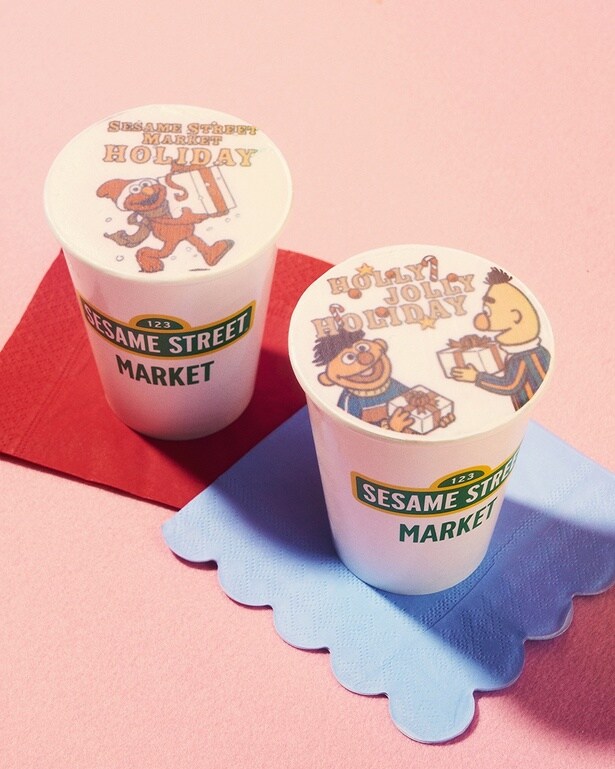 「キャラクターラテ」(各650円)