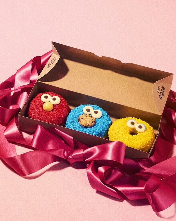 「COLORFUL FRIENDSドーナツボックス(3個入り)」(1750円)