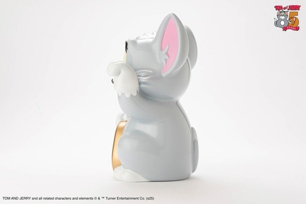 「HKDSTOY×ゴッコ堂 トムとジェリー OMAMORI ソフビ [トムとジェリー2体セット] 通常版」トム単体4
