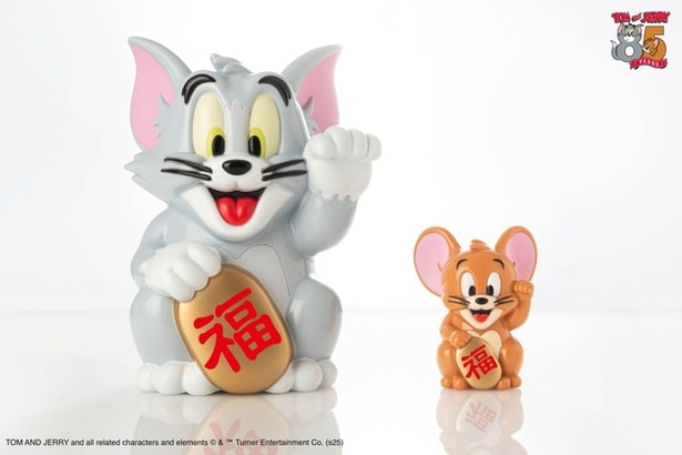トムとジェリー85周年記念！招福ポーズの「トムとジェリー」日本製ソフビフィギュアが新登場