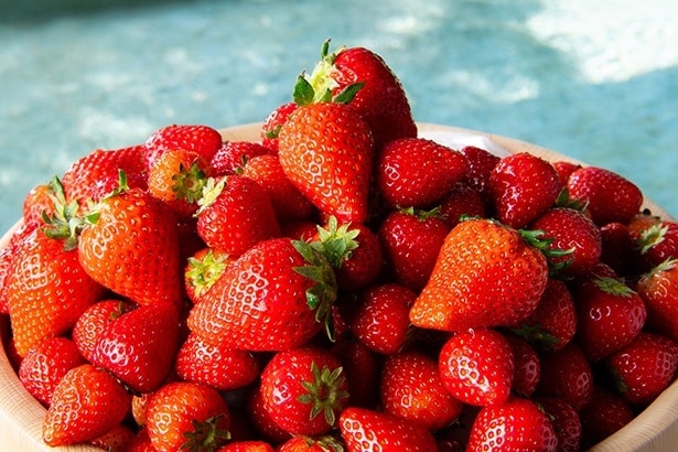 湯上がりいちごイメージ