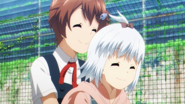 第8話・9話では栃木県のモビリティリゾートもてぎが作品の舞台に / TVアニメ『終末ツーリング』第8話場面カット