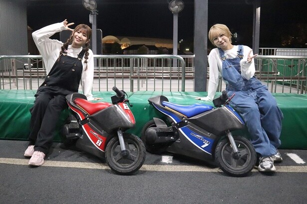 TVアニメ『終末ツーリング』稲垣好＆富田美憂が人生初のバイク対決！Web番組「週末ツーリング」モビリティリゾートもてぎロケをレポート