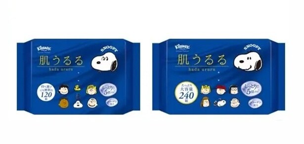 持ち運びに便利な120組(写真左)と、たっぷり使える240組(同右)のソフトパックタイプ