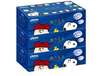 スヌーピーと仲間たちの“顔”がいっぱい！「クリネックス ティシュー 肌うるる」限定パッケージが数量限定で発売中