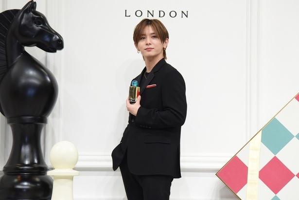 「“Fun and Games” Pop-Up Event」プレスセッションに登壇した山田涼介さん