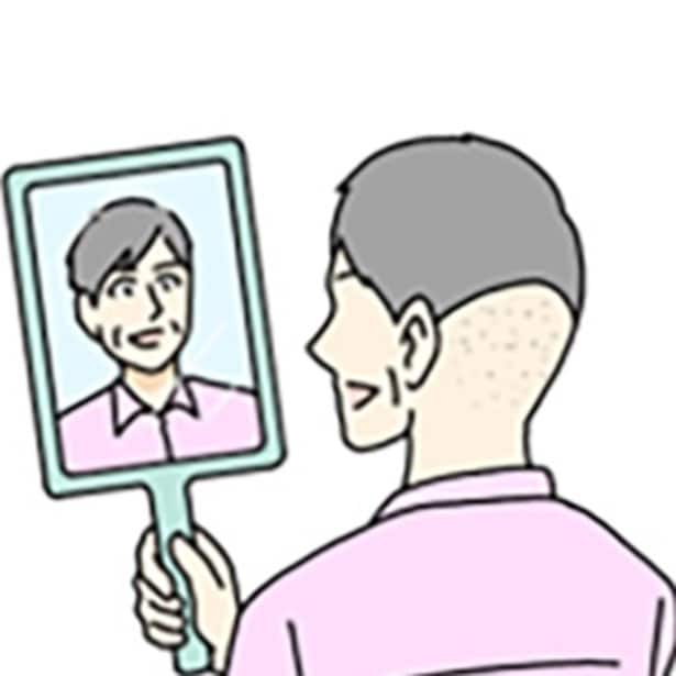 のぞみわたるのギャグ漫画「薄毛治療」