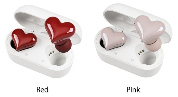 ハート型の新モデル「HeartBuds Pro」。Hybrid ANCや低音重視モード搭載で、見た目も音もこだわりたい人に