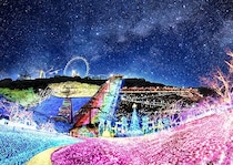 たまごっちコラボが山頂に登場！光のショーと体験型イルミネーションが楽しめる「さがみ湖イルミリオン」へ