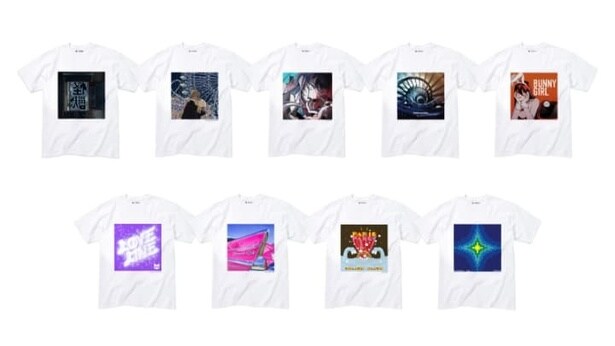 ZOZOとのコラボレーション「Spotifyまとめ2025 in ZOZOVILLA」も登場！「Spotifyまとめ2025」のプレイリストから、今年を彩った9曲のジャケットデザインをピックアップしてプリントしている