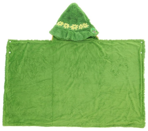 かぶればスナフキン⁉ふわふわ×おしゃれ×あったか♪かわいく寒さ対策【丸眞】すっぽりかぶれる癒しのフード付きブランケットがAmazonで販売中！