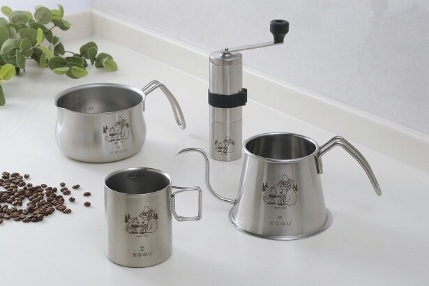 ムーミンと「珈琲考具」が初コラボレーション