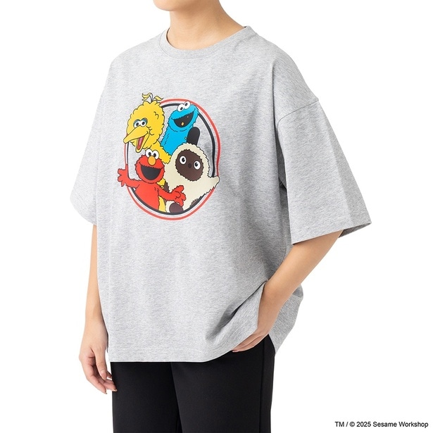 「SESAME STREET meets LOVOT プリントTシャツ(ヒト用)」(8980円)