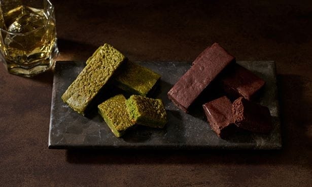 「銀座へしれブラウニー(プレーン&抹茶)」