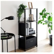 簡単組み立て、すぐ使える。A4対応のスリムラック【山善】のラックがAmazonに登場中‼