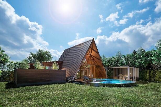 プライベートプール付きの「スイートヴィラ」