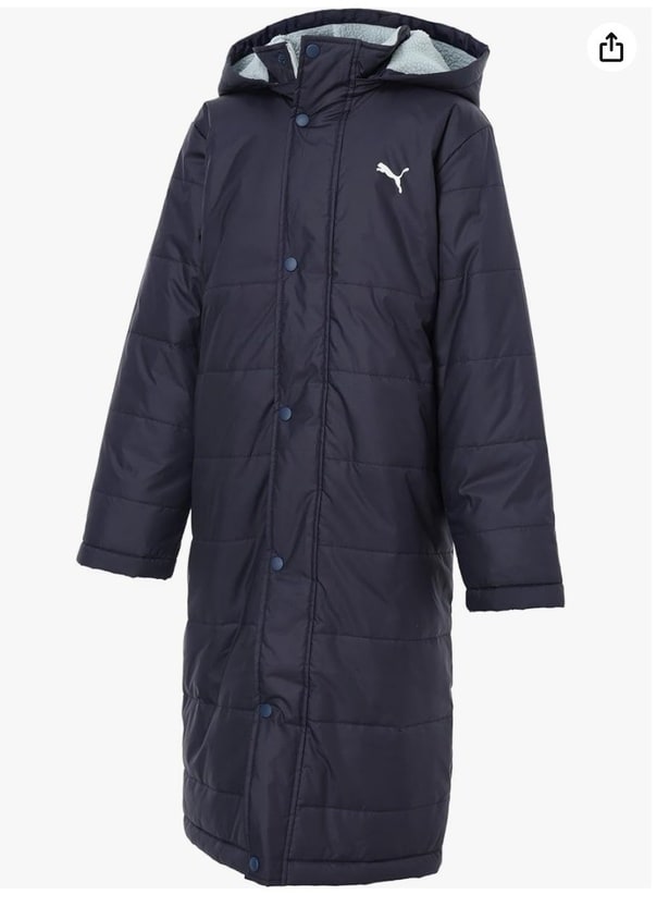 キャットプリントで存在感抜群。防寒も快適性も叶える一着【プーマ】のキッズコートがAmazonに登場中‼