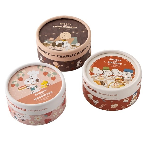 「丸箱入りメモ」(各836円)