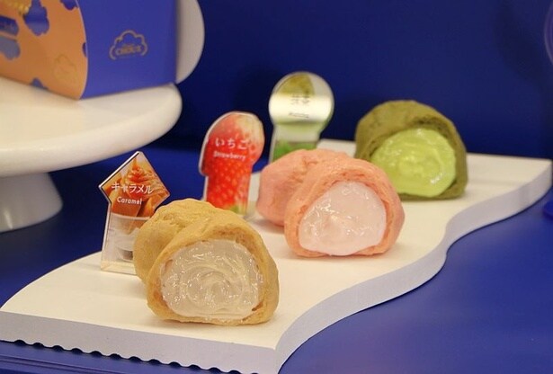 フレーバーは3種!新ブランド「デセール・シュー」から販売される「ムームーシュー」