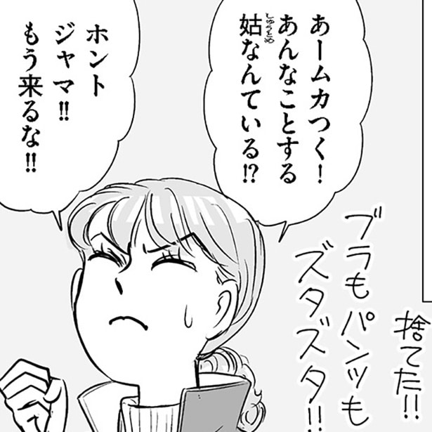 「こんなことする姑なんている!?」カーテンも下着もズタズタにされ…義母からの強烈なイビリに嫁は!?【作者インタビューも】