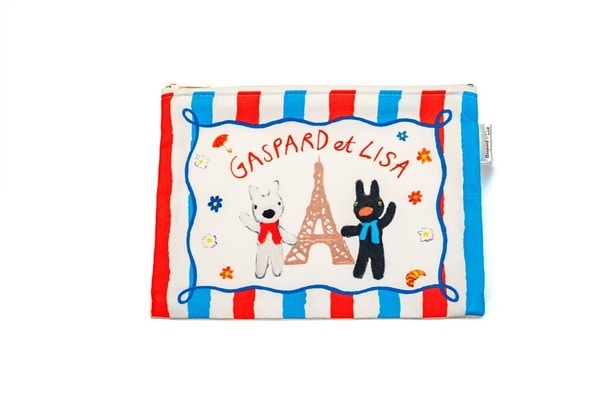 「ポーチ トリコロール」(2530円) 