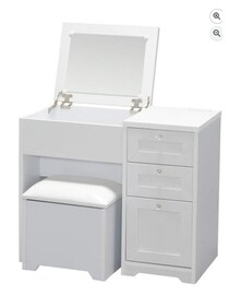 使い方は、自由自在。デスクにもなる2Way仕様の多機能アイテム【アイリスプラザ】のドレッサーがAmazonに登場中‼