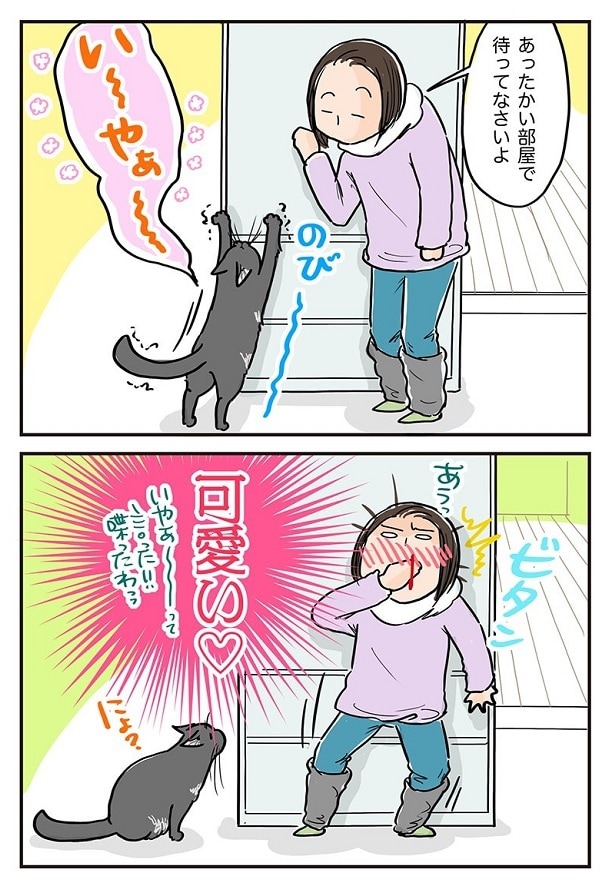 藤緒さんが声をかけると…「い～やぁ～」!?