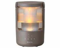 視覚や嗅覚でもリラックスできる癒しアイテム！【リズム】の加湿器がAmazonで好評販売中‼コンパクトでどんな部屋にも合いやすい‼