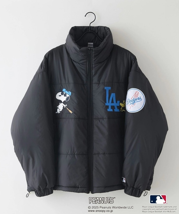 スヌーピーデザインのMLBコラボ冬アウターが「JEANS MATE」から登場！大谷翔平所属のドジャース版も