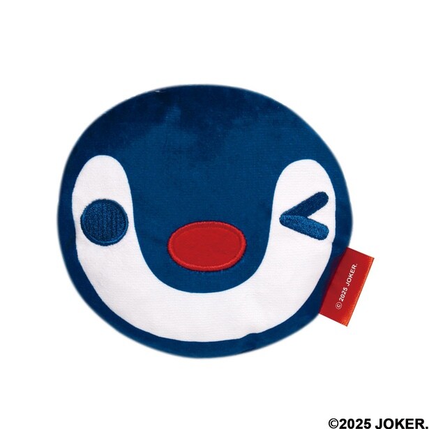 ピンガフェイスポーチ。ウインクするお茶目な表情のピンガは、ピングーの妹だ