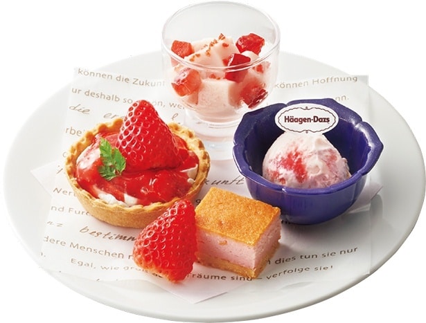 いちごのミニデザートアソート