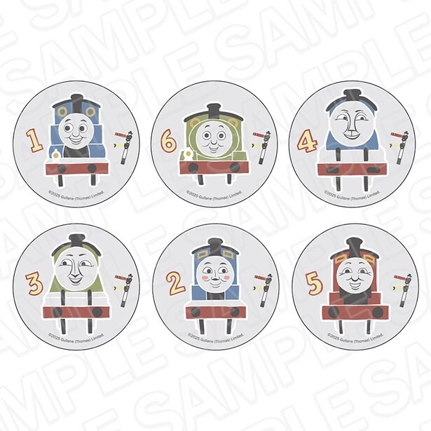 「缶バッジ(ランダム) OVERWORK SERIES」(全6種類、各660円) 