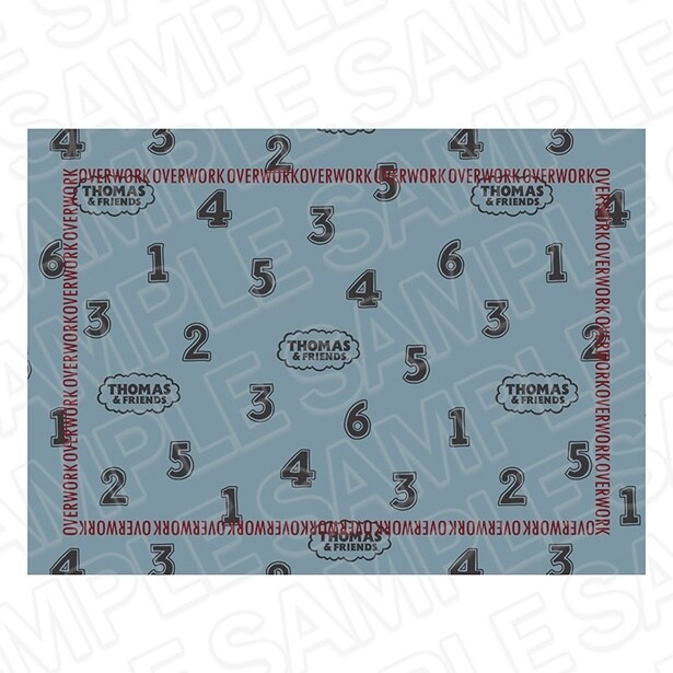 「ブランケット 車体番号 OVERWORK SERIES」(6600円)