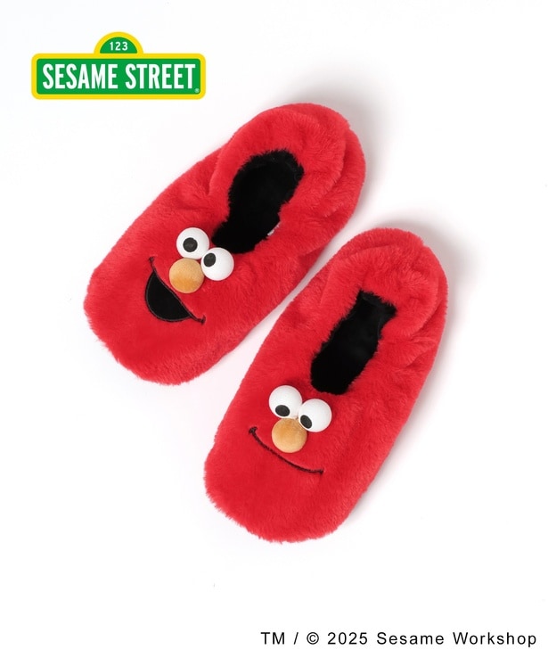 「【セサミストリート】ルームシューズ(エルモ)」(3990円)