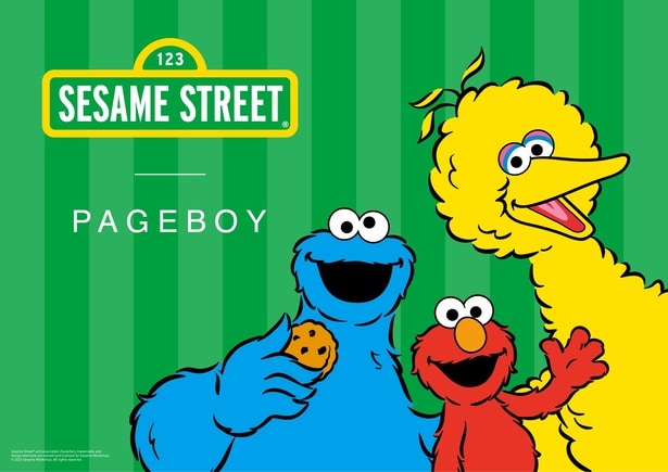 「セサミストリート」×「PAGEBOY」のホリデーコレクションがかわいい！