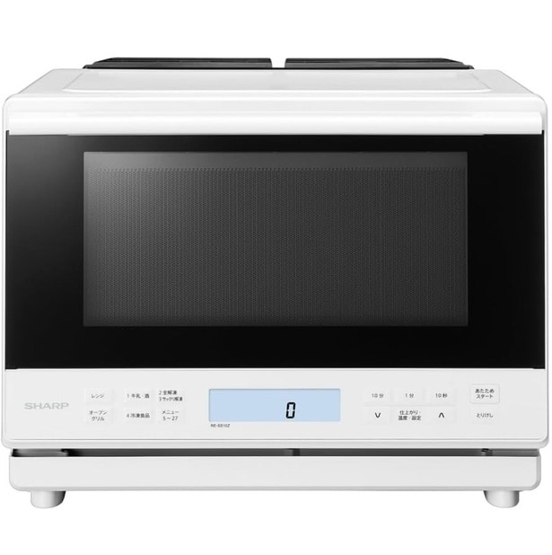 熱風でムラなくこんがり。2段調理でたっぷり焼けるコンベクションレンジ【シャープ】の電子レンジがAmazonに登場中‼