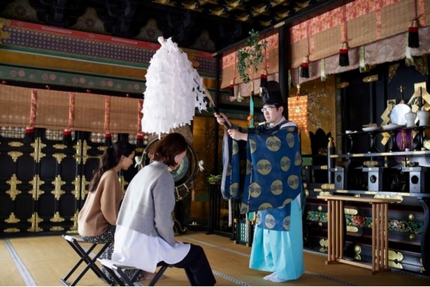 日光東照宮での特別祈祷