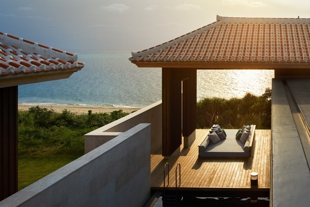 ティーダから望む日の入り