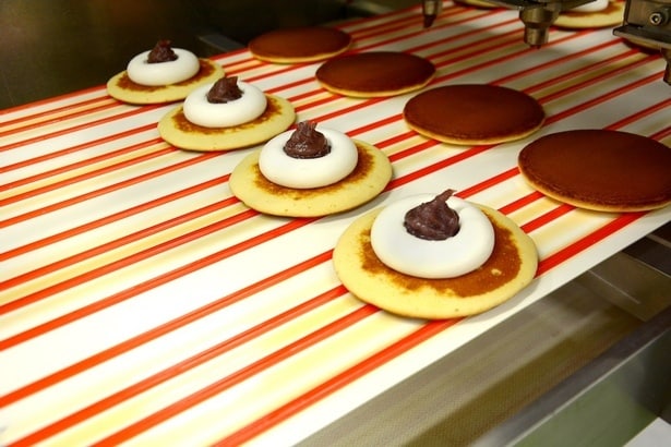 どら焼きあんこ絞り