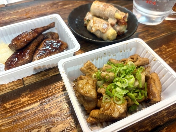 注文した料理。量が多くてお得!