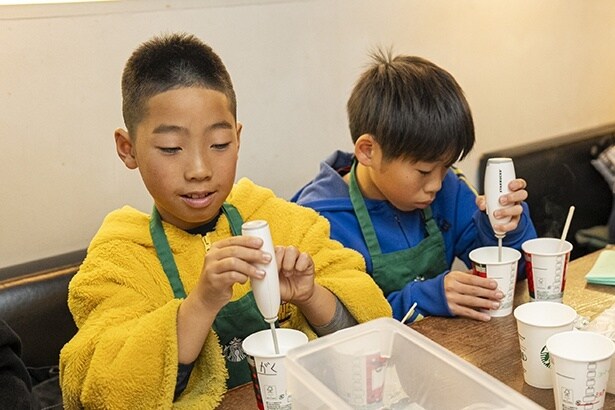 初めての体験にドキドキ